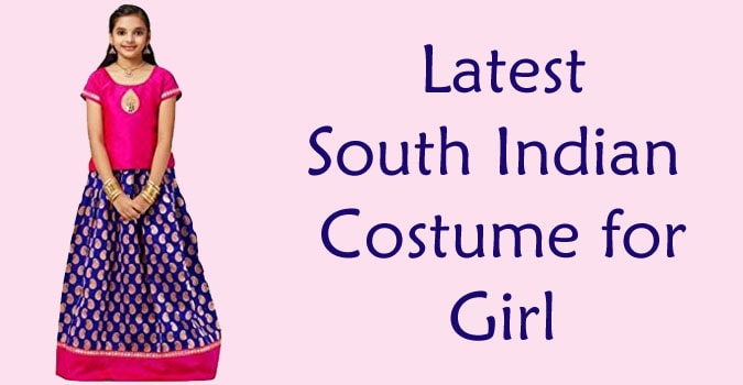 pattu south indian traditional dress for baby girl